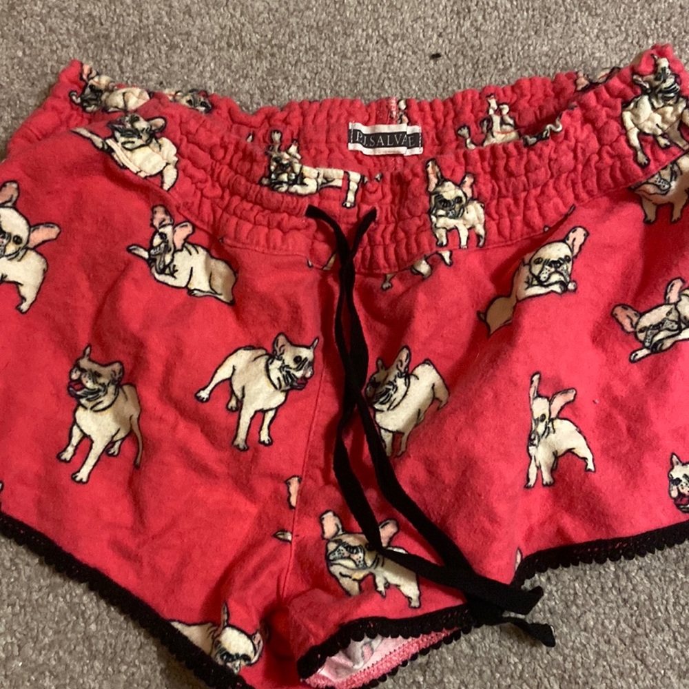 Pug PJ shorts